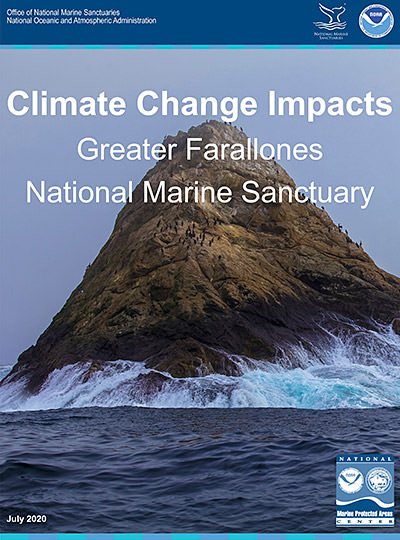 2020 Climate Impacts Profile cover: farallon islands
